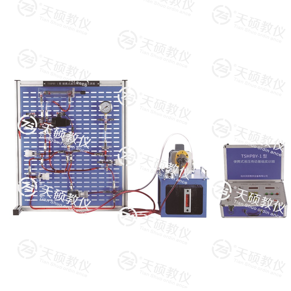 TSHPBY-1型（xíng） 便（biàn）攜式（shì）液壓傳動基礎實訓箱