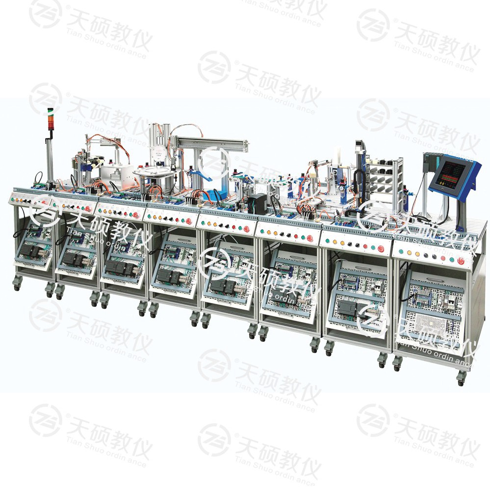 TSEMRX-3型 MES網絡（luò）型模塊式柔性自動化生產（chǎn）線實訓係統（八站）